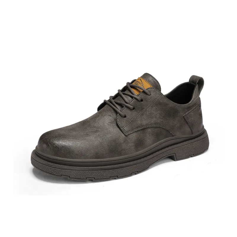 HLA Men's Casual Shoes Men Low Top Black/Gray-7