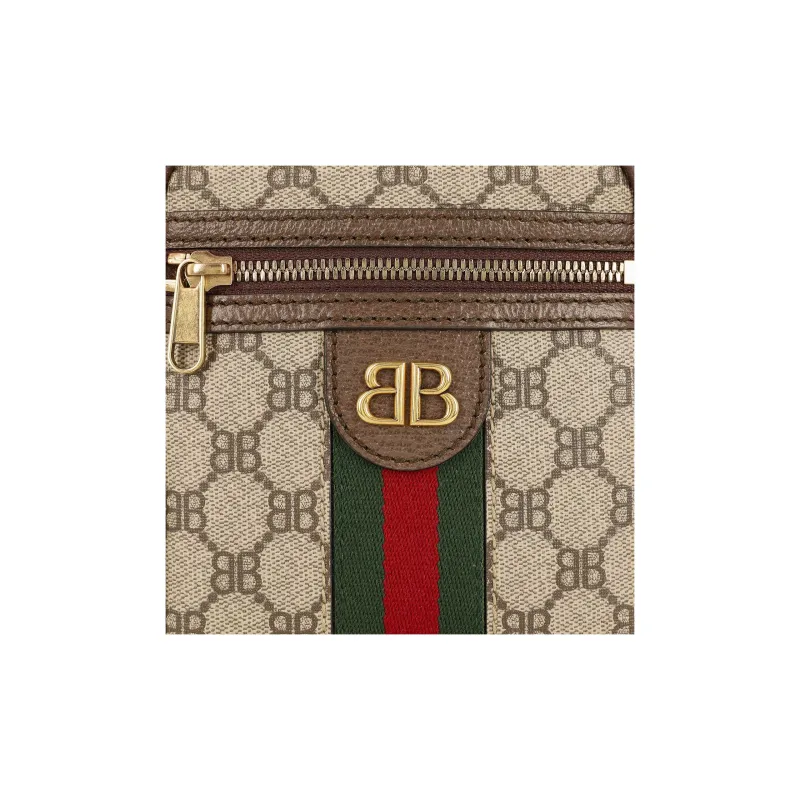 GUCCI X Balenciaga The Hacker Project Shoulder Zip Bag-7