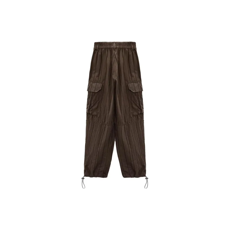 ZARA Cargo Pants Women's Khaki-1