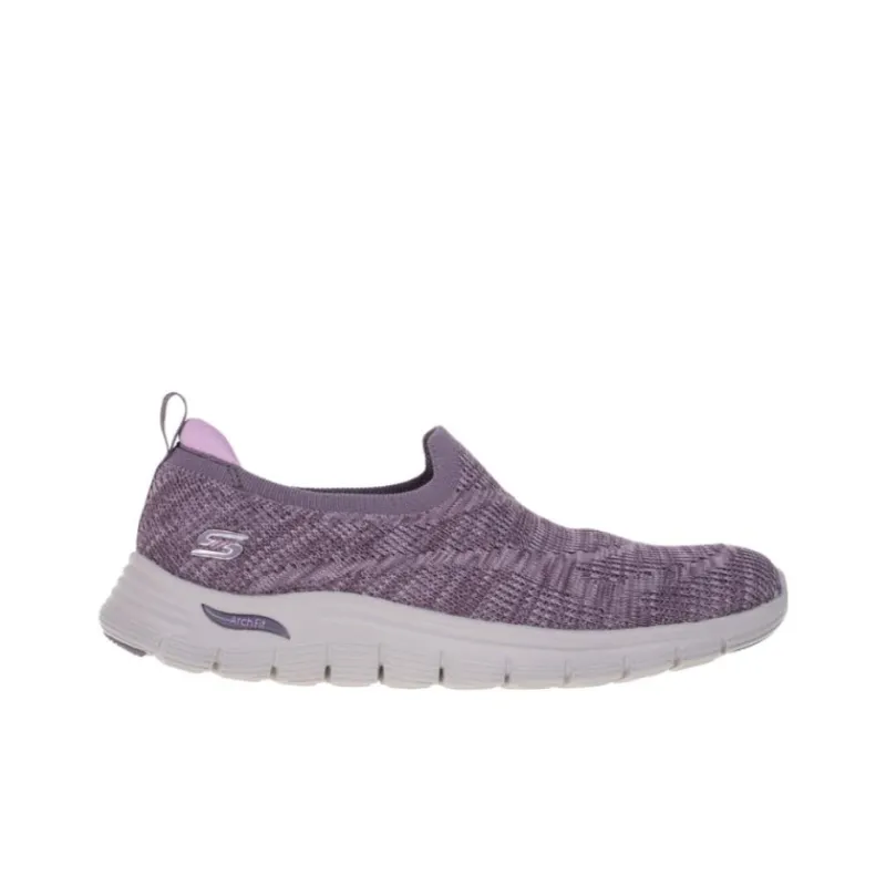 Skechers ARCH FIT VISTA Slip-Resistant Low-Top Casual Shoes Women's Purple-1