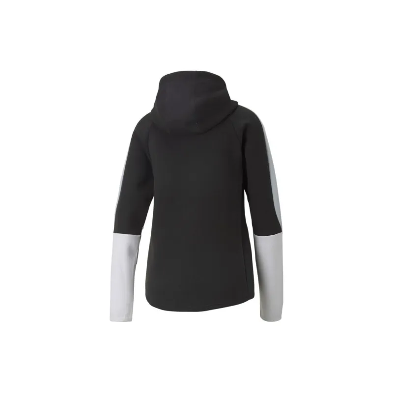 PUMA Evostripe Full-Zip Hoodie Jacket Women's Black-1