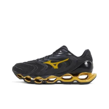 Wave Prophecy Mizuno 12 S 'Black Gold Reflective'