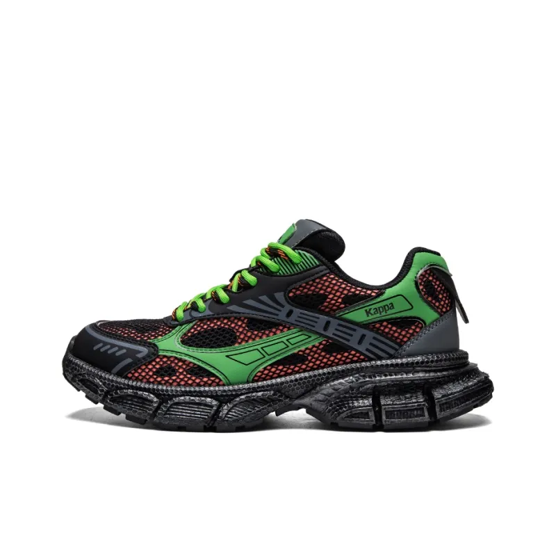 Kappa Chunky Sneakers Men Low Top Green-0