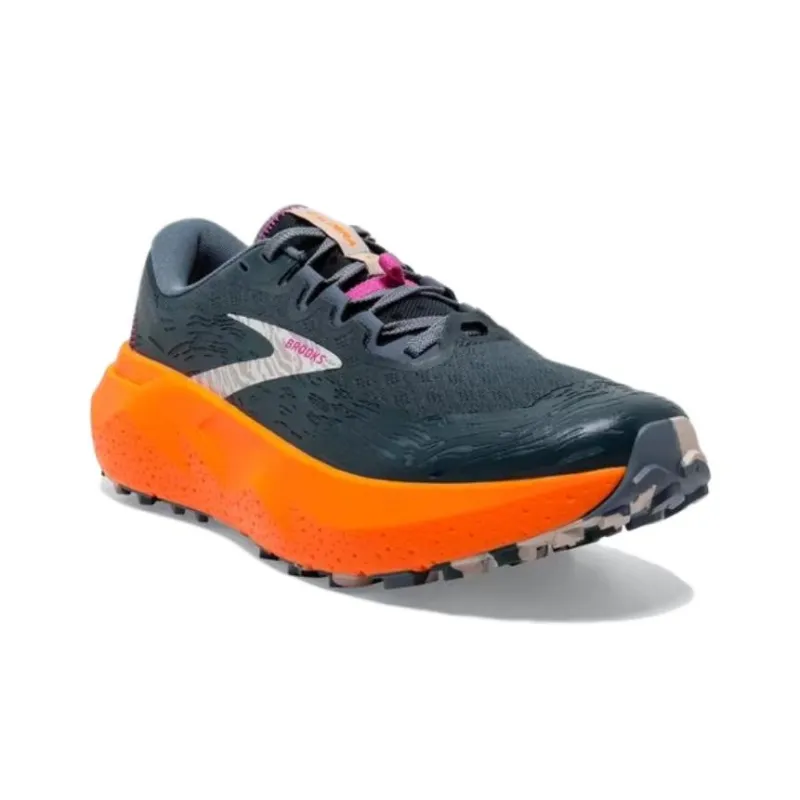 Brooks Caldera 6 Cushioning Wear-Resistant Low-Top Running Shoes Men's Gray-3