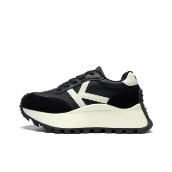 Kappa Slip Resistant, Abrasion Resistant, Height Adjustable, Thermal Low Top Casual Shoes Women's Black
