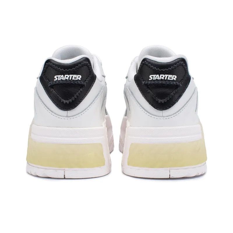 STARTER Vol Series Sound Wave VOL Anti Slip And Wear Resistant Height Increasing Low Top Skateboard Shoes Women's White-3