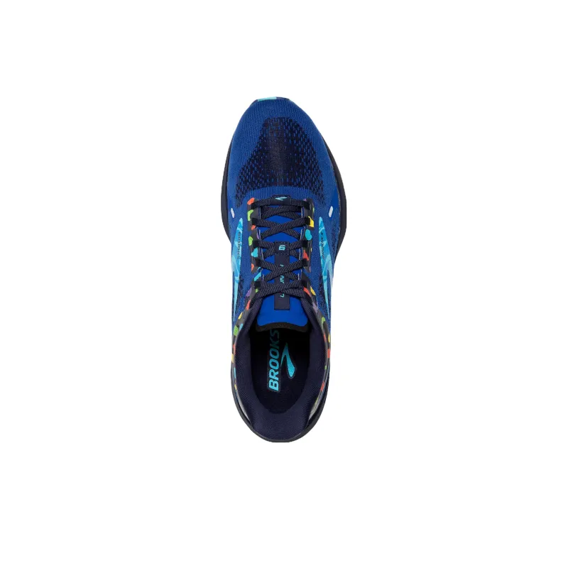 Brooks Launch 9 Wear-resistant And Lightweight Low-Top Running Shoes Men's Blue-3
