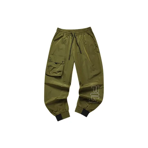 FILA FUSION Cargo Pants Women's Green Camouflage