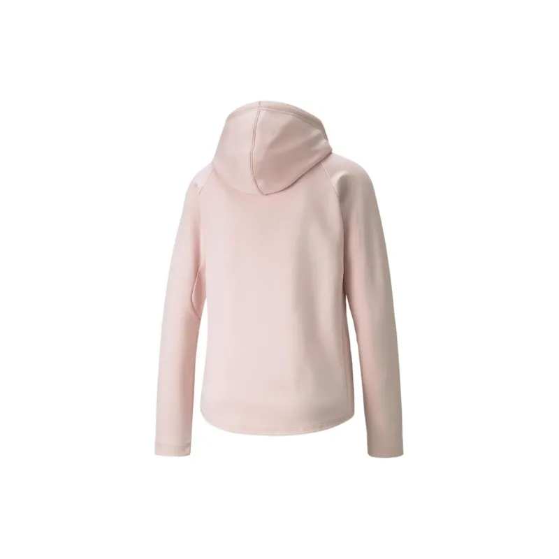 PUMA Evostripe Full-Zip Hoodie Sweatshirt Women's Pink-1