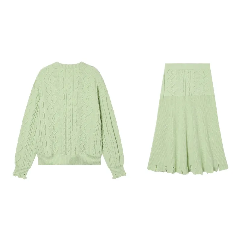 EPTISON WOMAN Two Piece Skirt Sets Women's-3