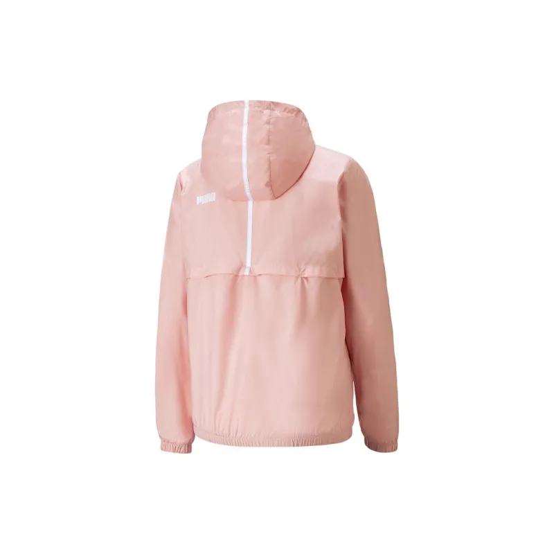 PUMA Essentials Essentials Solid Windbreaker Jacket Women's Pink-1