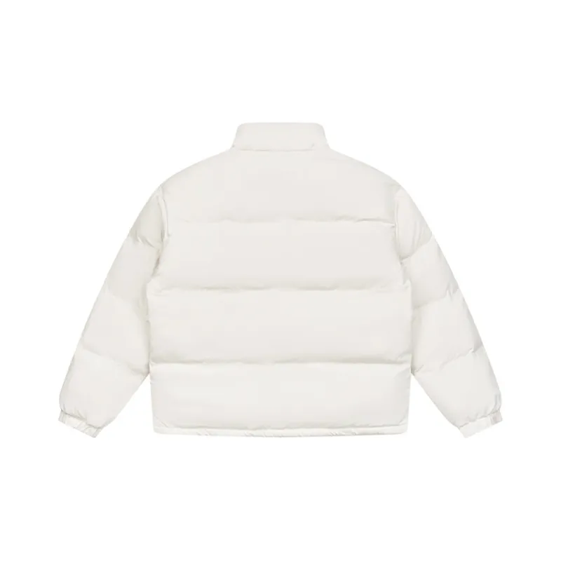EMPTY REFERENCE Puffer Jacket Unisex White-1