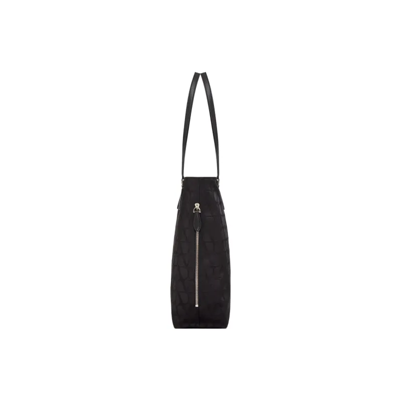 Valentino Calfskin Detail Tote Bag Shopping Bag Shoulder Bag Handbag Regular Men's Black-2