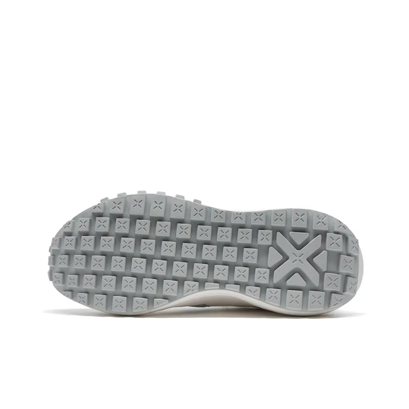 XTEP Casual Series X70 Low Top Casual Shoes Men's White Gray-4