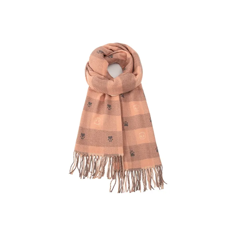 BAIJUAN Knit Scarves Unisex-5