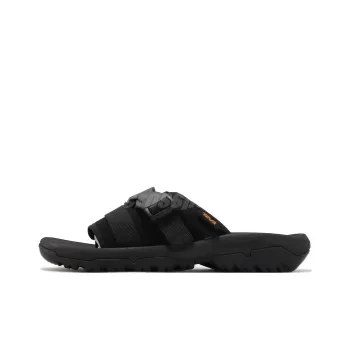 Teva Rubber Sole Abrasion Resistant Slide Slippers Men's Black