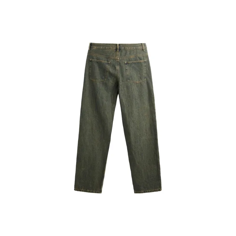 ZARA Jeans Men Green-1
