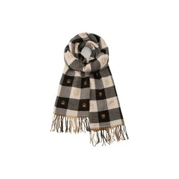 BAIJUAN Knit Scarves Unisex