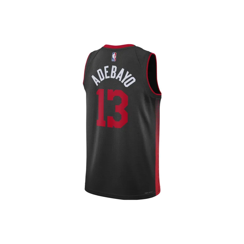 Nike Bam Adebayo Miami Heat City Edition 2023/24 Men's Nike Dri FIT Nba Swingman Jersey-1