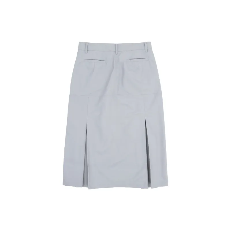 NERDY Casual Long Skirt Women's Gray-1