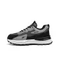 Gray Black-Fleece-Lined