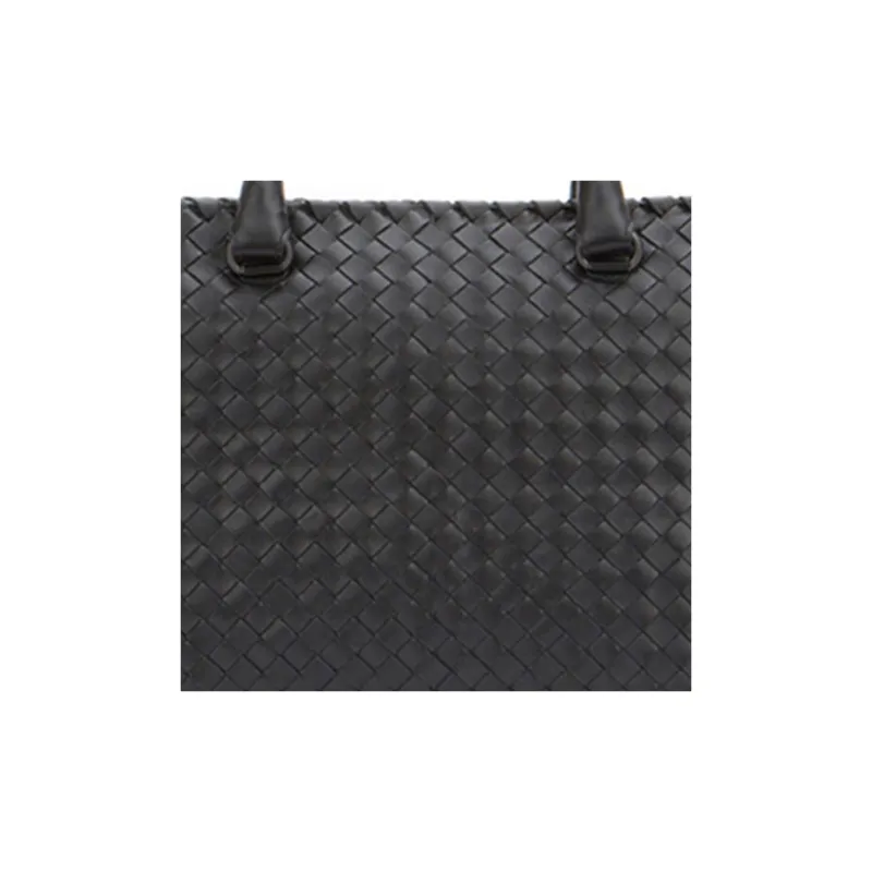 Bottega Veneta Cow Leather Tote Bag Shopping Bag Handbag Women's Black-3