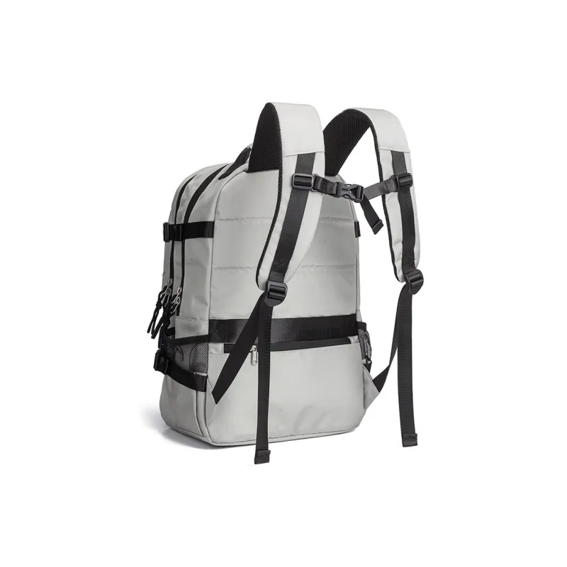 NOT ME Polyester Backpack Regular Unisex Gray Black-6