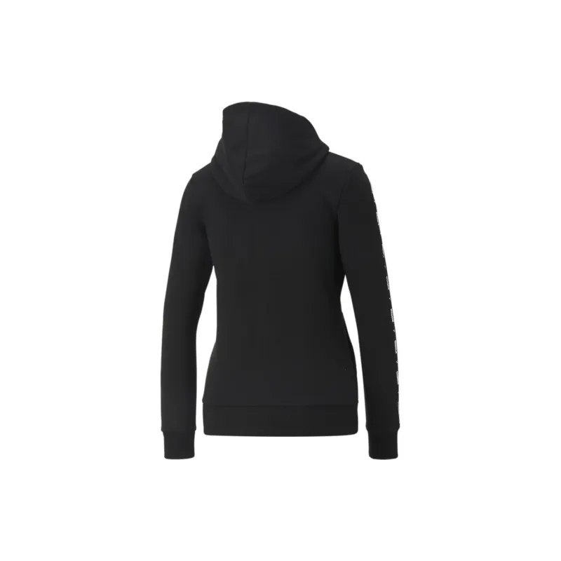 PUMA Power Tape Full-Zip Hoodie FL Jacket Women's Black-1