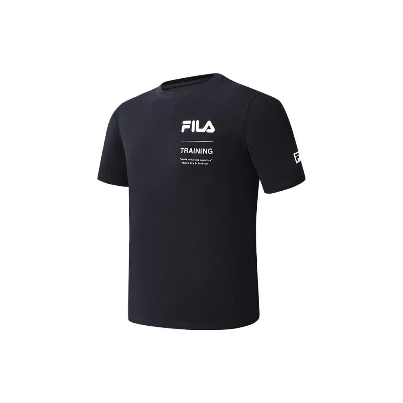 FILA Set-in Sleeve T-Shirt Men's Royal Blue-2