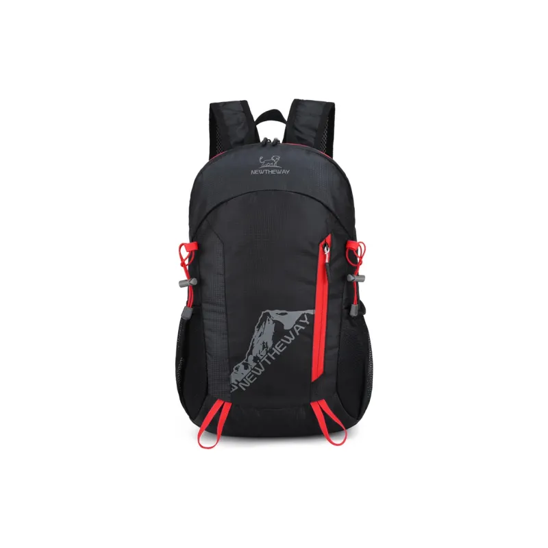 BALANG Polyester Backpack Mountaineering Bag Trumpets Unisex Black-0