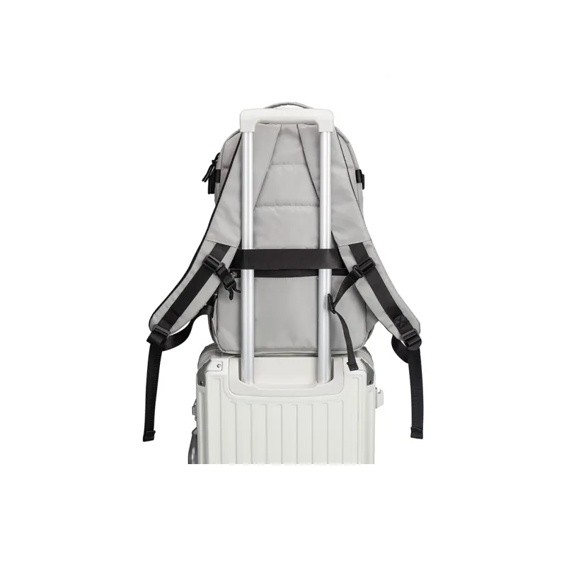NOT ME Polyester Backpack Regular Unisex Gray Black-7