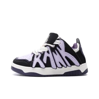 PAUL FRANK Abrasion Resistant Low Top Skateboard Shoes Unisex Purple