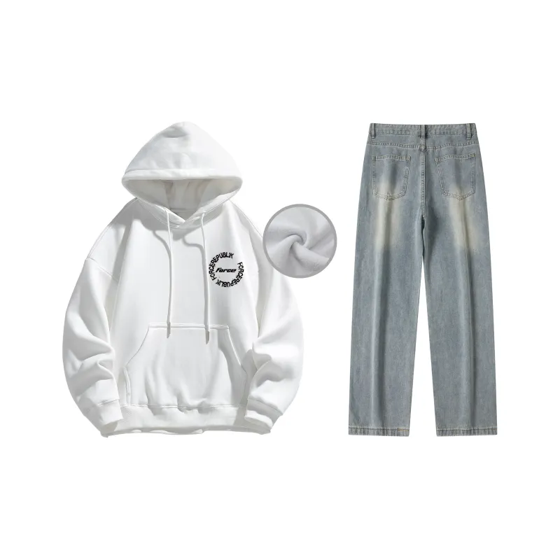 FORCEREPUBLIK Sweatshirt Sets Unisex-21