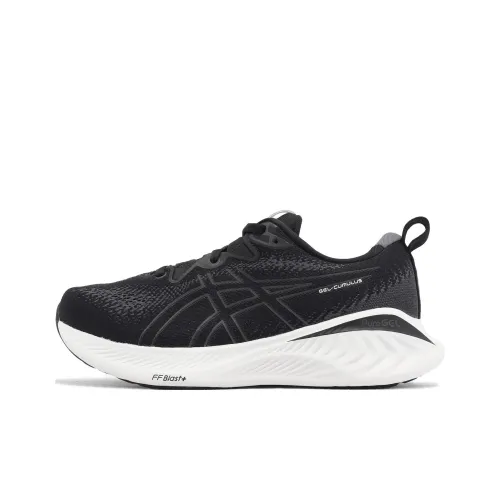 Asics Women's Gel Cumulus 25 D Wide 'Black White'