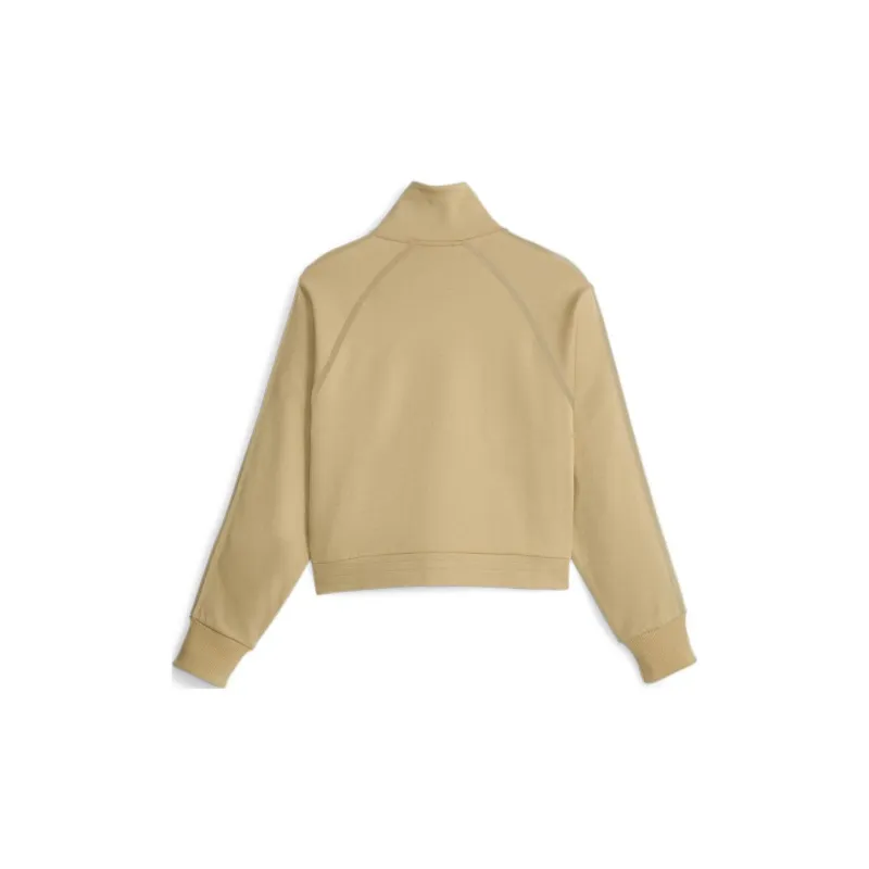 PUMA T7 T7 Track Jacket Jacket Women's Khaki-1