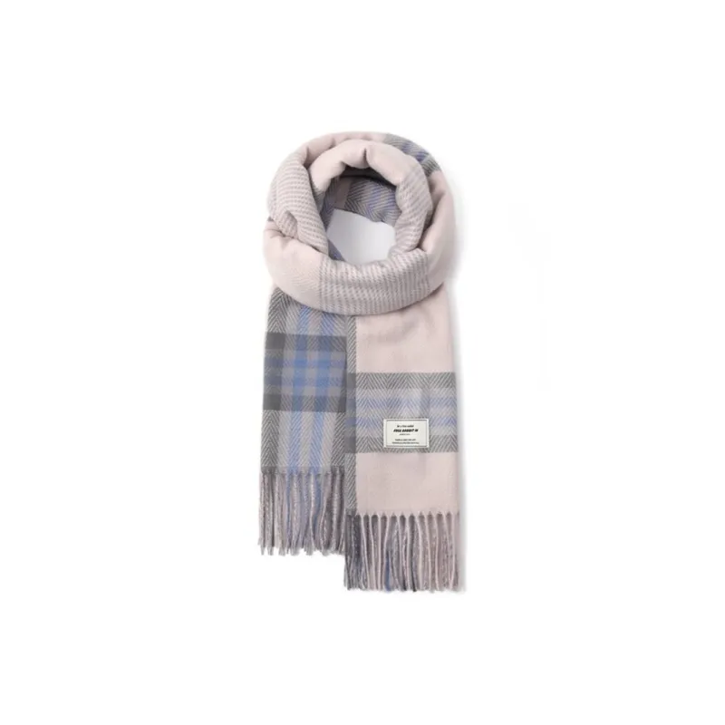 FREE RABBITⅡ Faux Cashmere Knit Scarves Unisex-6