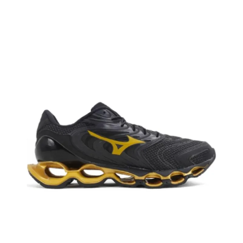 Mizuno Wave Prophecy 12 S 'Black Gold Reflective'-1