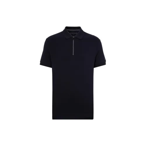 Tommy Hilfiger Polo Shirts Men Navy Blue