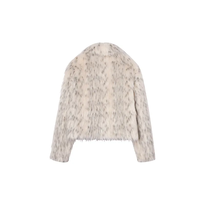 I'M ONE Velvet feel Coat Women's Multicolor-1