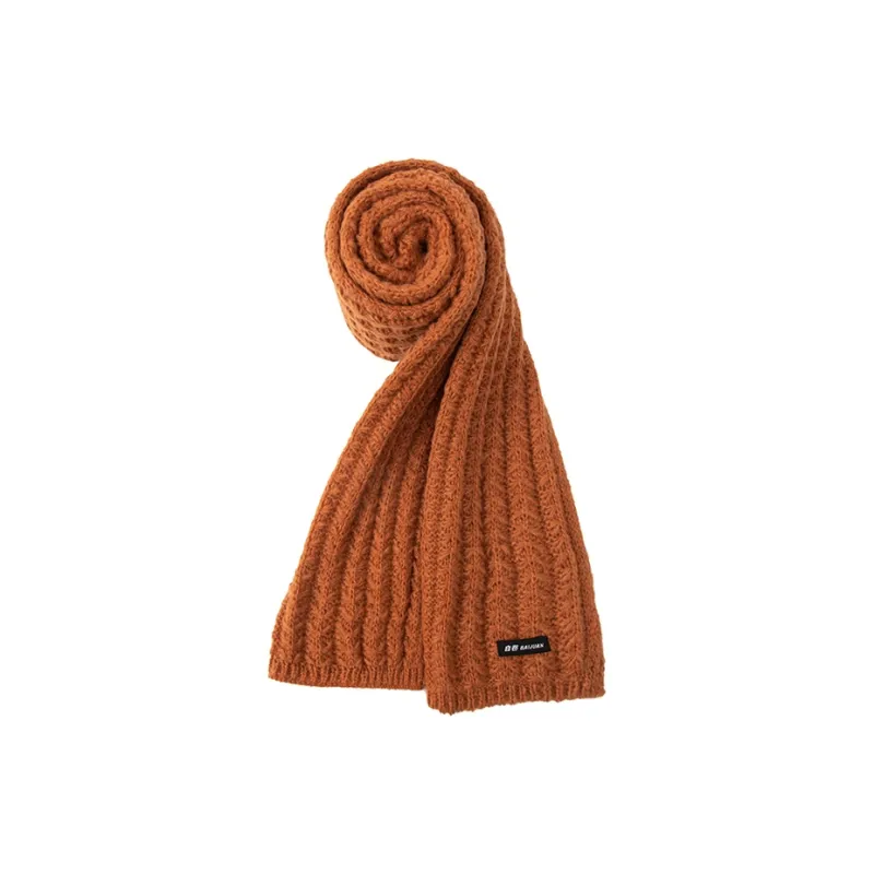 BAIJUAN Knit Scarves Unisex-2