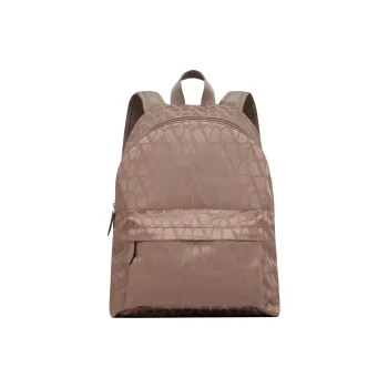 Valentino Jacquard Backpack Regular Men's Terracotta