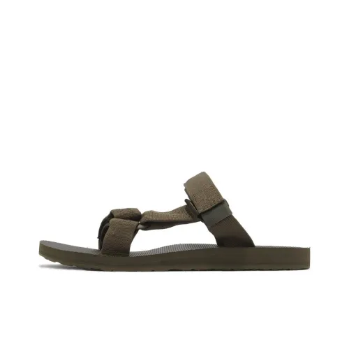 Teva Slide Slippers Men Green