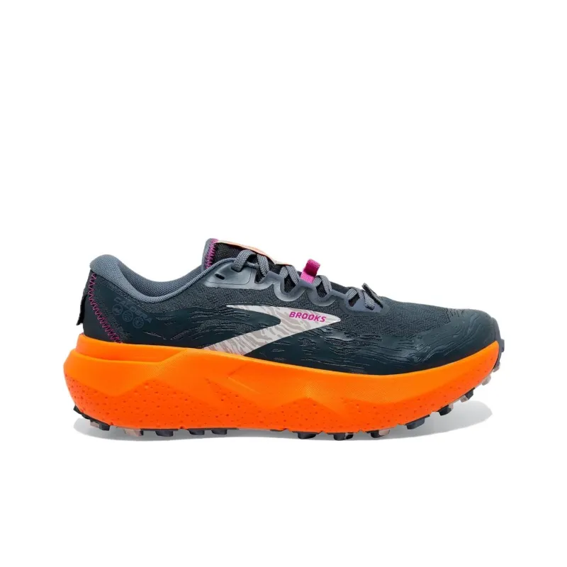 Brooks Caldera 6 Cushioning Wear-Resistant Low-Top Running Shoes Men's Gray-1