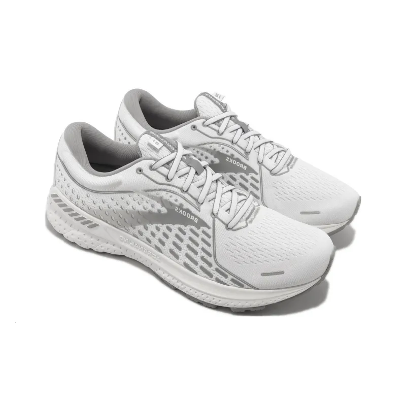Brooks Adrenaline GTS 21 'White Grey'-2