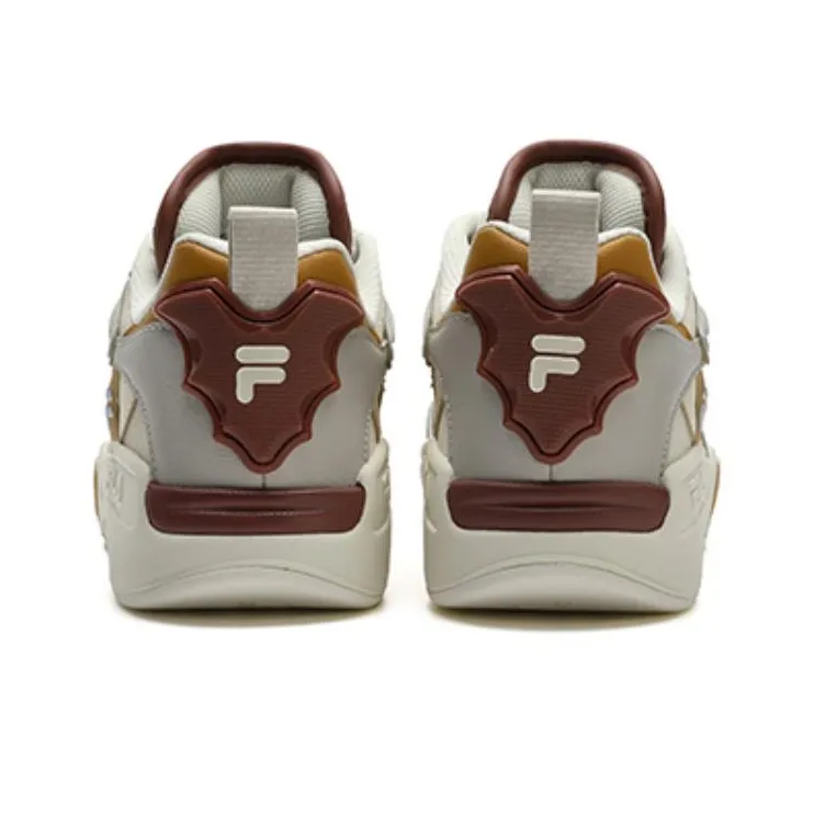 FILA FUSION Desperado Low Top Shoes 'White Grey Orange' Women's-2