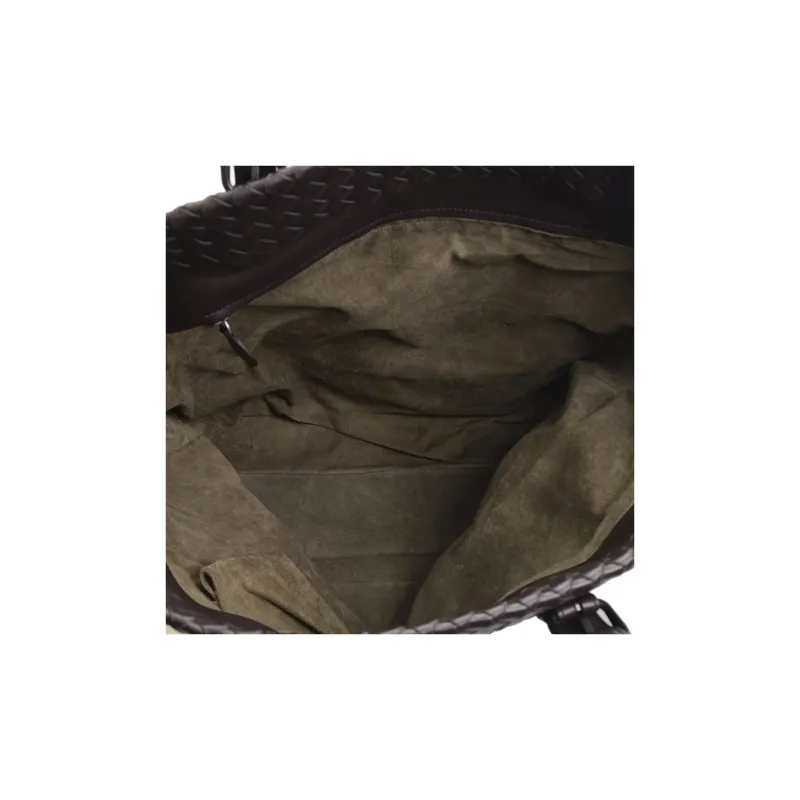 Bottega Veneta Sheepskin Shoulder Bag Regular Men's Brown-5