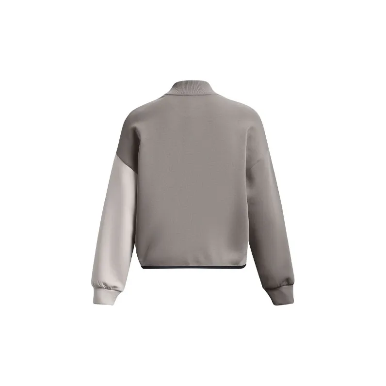 Under Armour Unstoppable Sweatshirt Women's Asphalt Gray-1