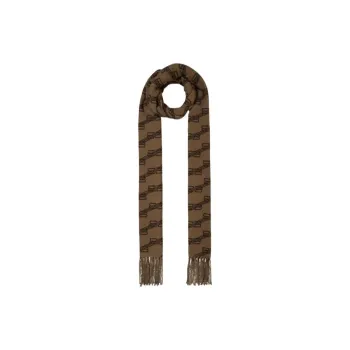Balenciaga Logo-jacquard Scarf