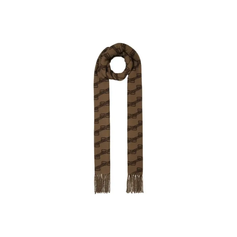 Balenciaga Logo-jacquard Scarf-0