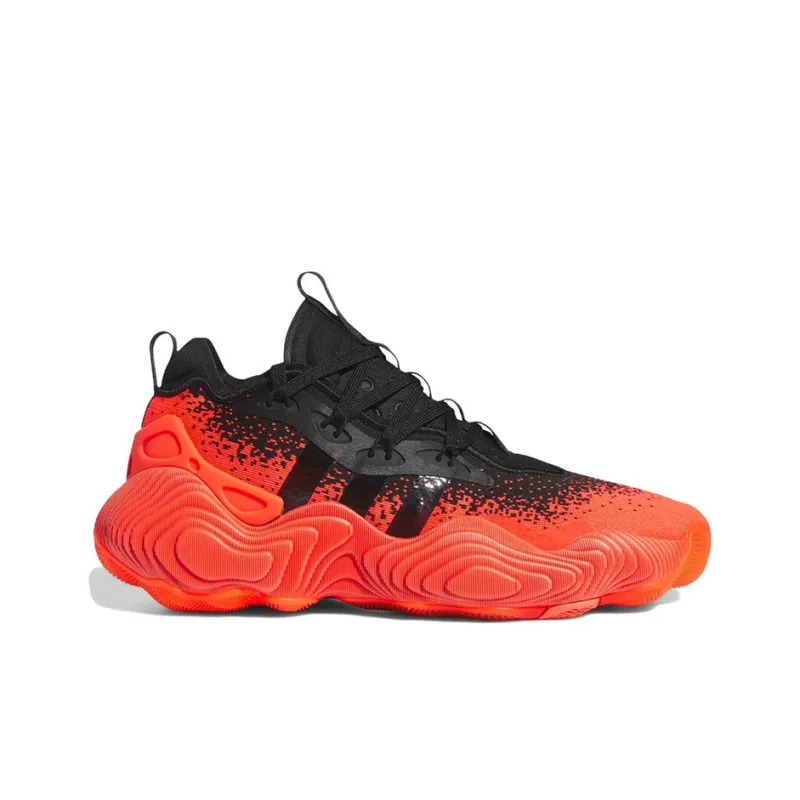 Adidas Trae Young 3 Solar Red Black-1